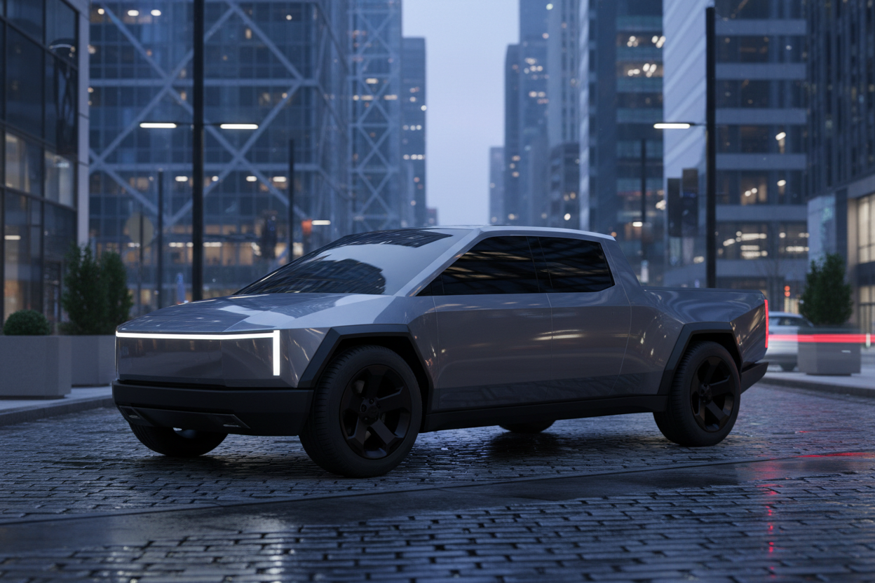 nice truck with dark windows